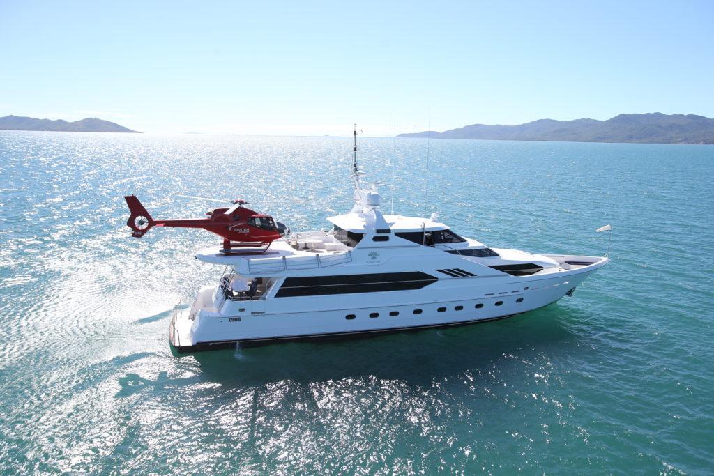 luxury yacht tours great barrier reef